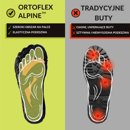 ORTOFLEX Alpine™ | buty Barefoot - ciepłe i uśmierzające ból